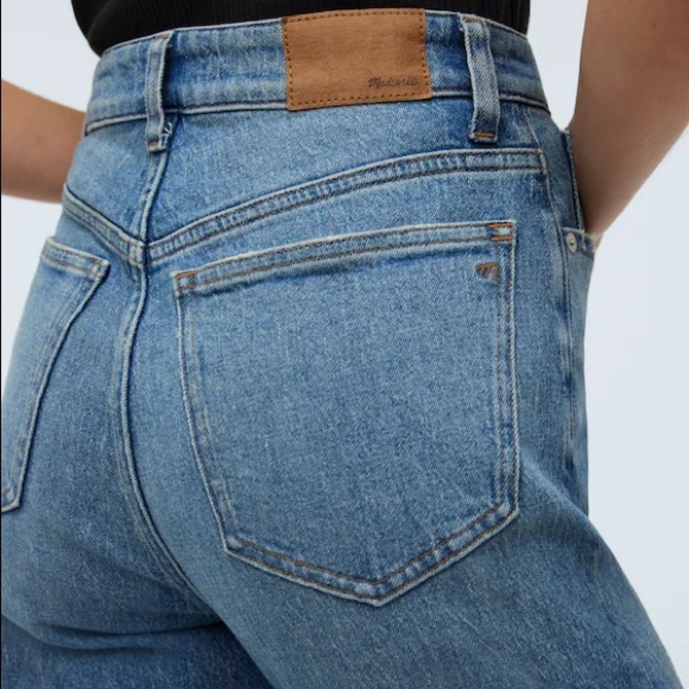 Madewell NWT 90s Strait Jean - Picture 5 of 5